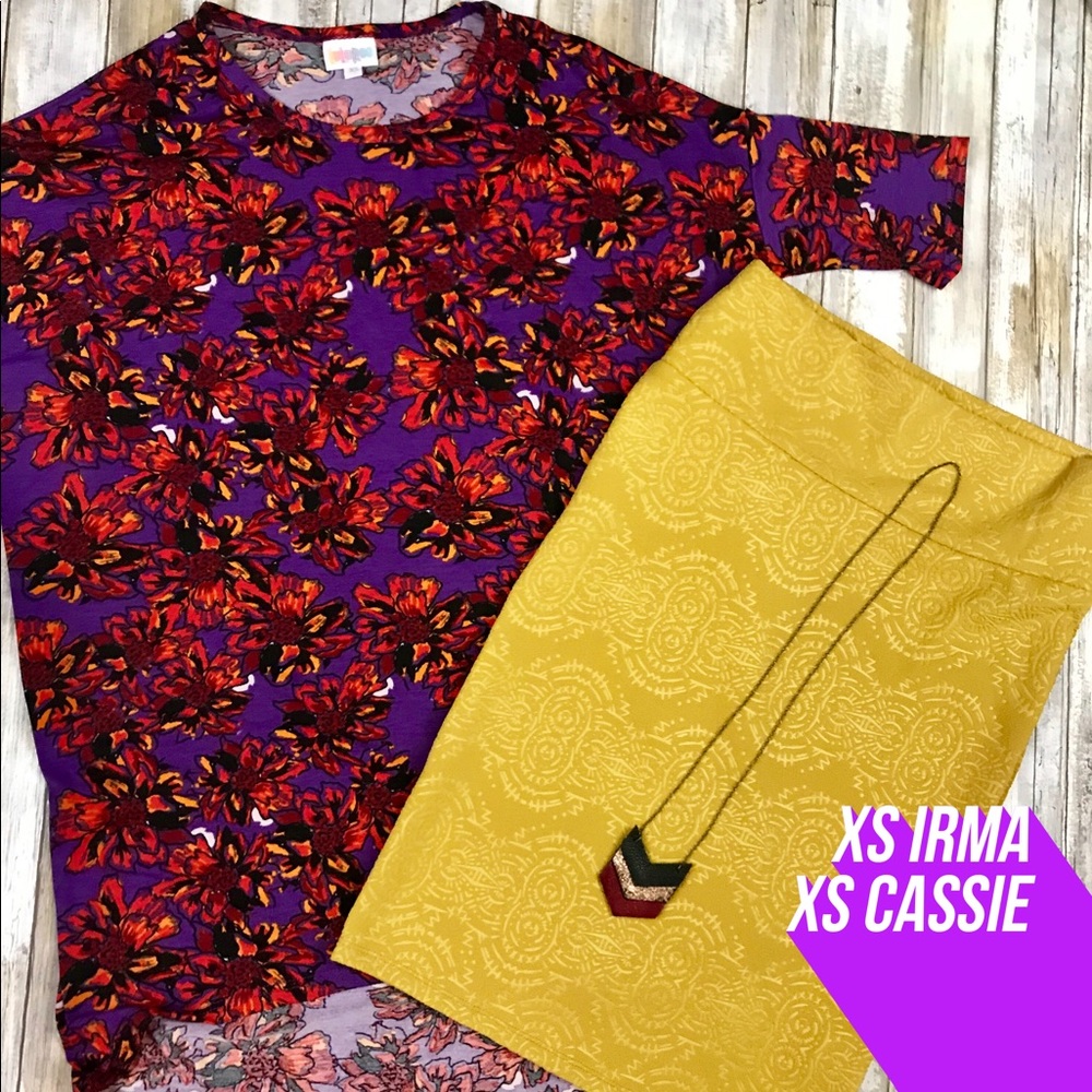 LuLaRoe XS Irma & XS Cassie